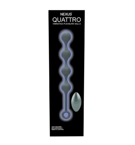 Nexus - Quattro Vibro Beads - Black photo