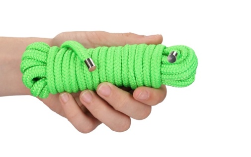 Ouch - Glow In Dark Rope 5m - Green photo