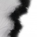 Ohyeah - Robe w Plush Edge - Black - XL photo-7