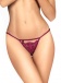 Obsessive - 878-THO-3 性感丁字褲 - 紫色 - L/XL 照片
