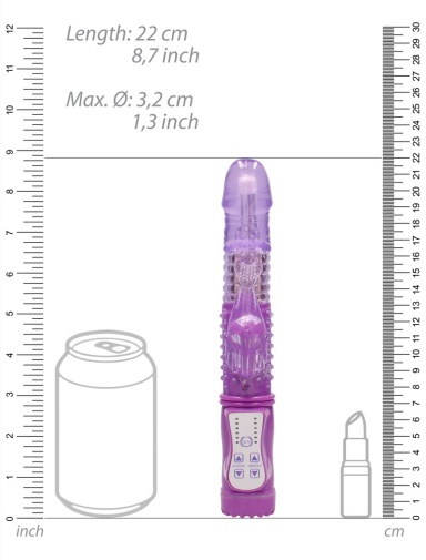 GC - Rotating Vibro Dolphin - Purple photo