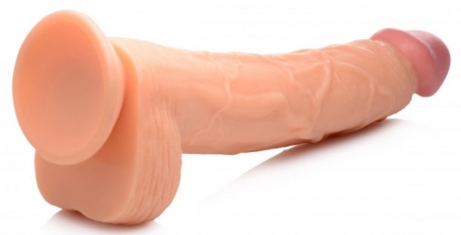 Master Cock - Hung Harry 11.75" Dildo w Balls - Flesh photo