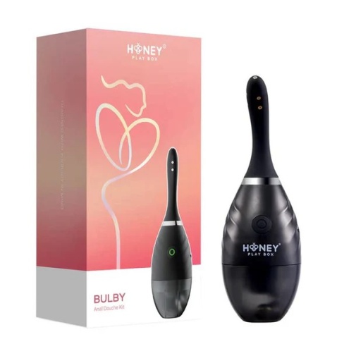 Honey Play Box - Bulby Auto Anal Douche - Black photo