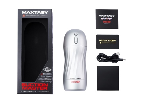 Maxtasy - Suction Master 電動仿真口交吸啜式自慰器 - 肉色 照片