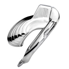 FAAK - Shell Chastity Cage 45mm - Silver 照片