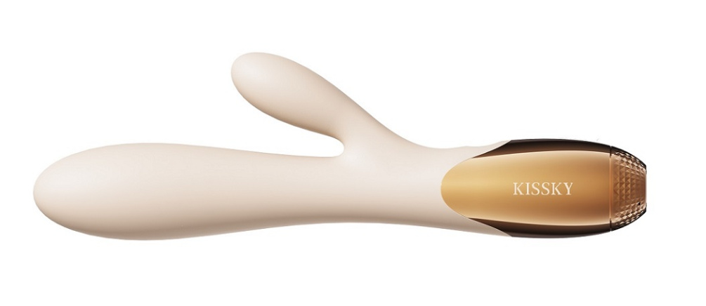 Kissky - Crave Bunny Rabbit Vibrator - Nude photo-11