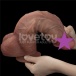 Lovetoy - 10.5" XXL Dual Layered Cock - Brown photo-2