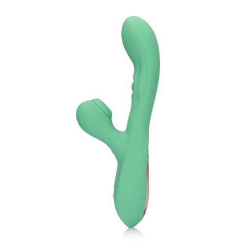 Loveline - Flickering Rabbit Vibrator - Green 照片