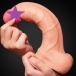Lovetoy - 10" Dual Layer Silicone Cock - Flesh photo-2