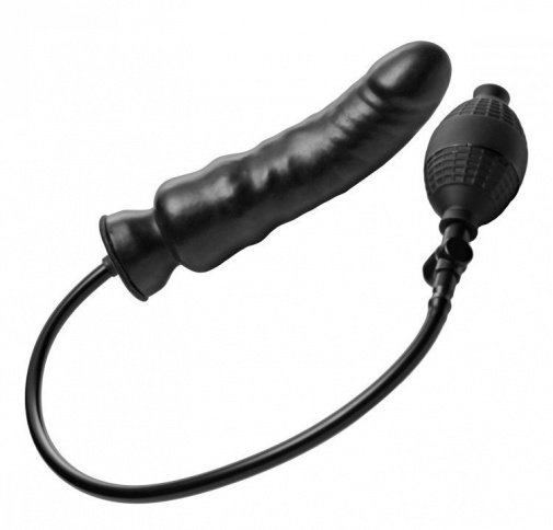 Master Series - Renegade Inflatable Dildo - Black photo