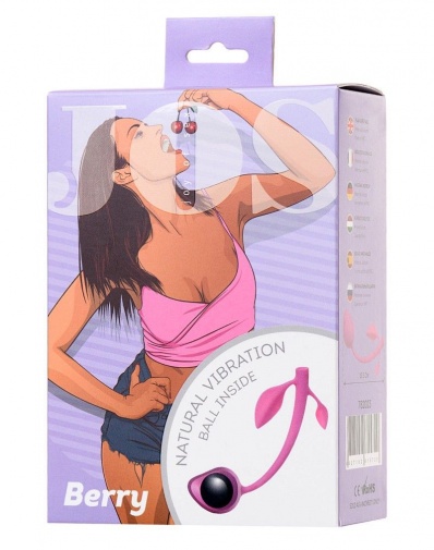 JOS - Berry Vaginal Ball - Pink photo