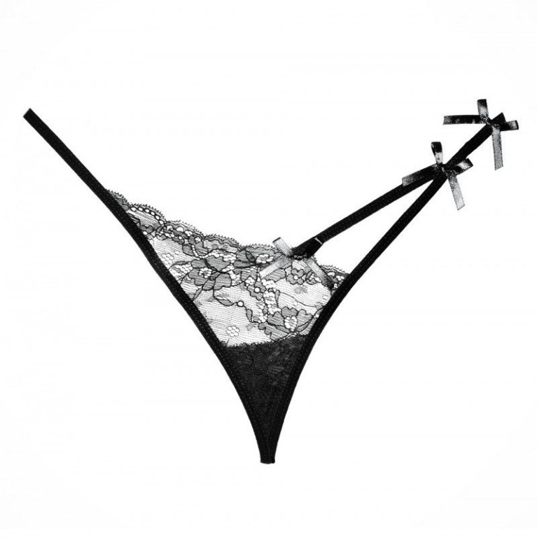 Allure - Pixie Panty - Black photo