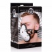 Master Series - Musk Athletic Cup Muzzle with Removable Straps - White photo-7