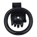 FAAK - Hand Shaped Resin Chastity Cage - Black 照片-2