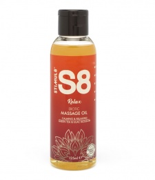 S8 - Green Tea & Lilac Blossom Massage Oil - 125ml photo