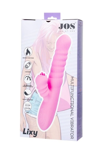 JOS - Lixy Up&Down Vibrator - Pink photo