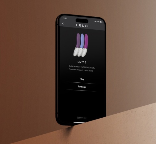 Lelo - Liv 3 APP G-Spot Vibrator - Plum photo