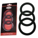 Malesation - Cock Ring Set - Black photo-2