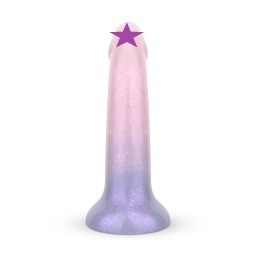 Easytoys - 美人鱼微弯假阳具 15cm - 粉红色 照片