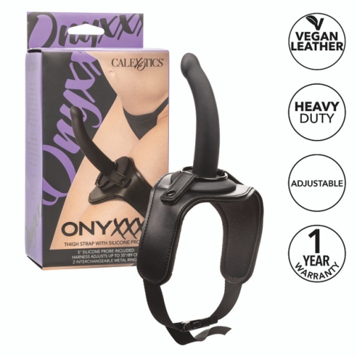 CEN - Onyxxx Thigh Strap-On - Black photo