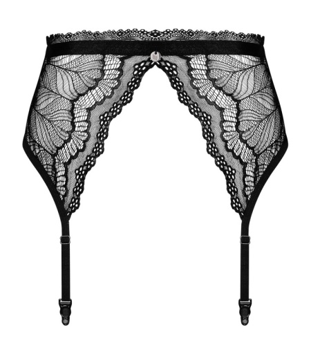 Obsessive - Isabellia Garter Belt - Black - L/XL 照片