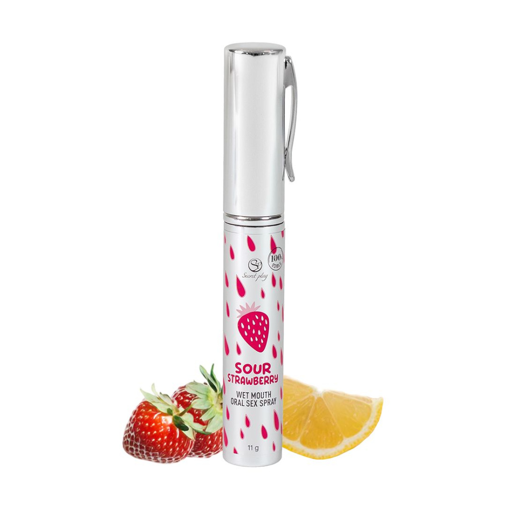 Secret Play - Wet Mouth Oral Spray Strawberry - 11g photo-4