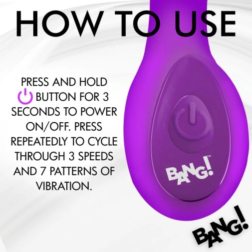 Bang! - G-Spot Vibrator - Purple photo