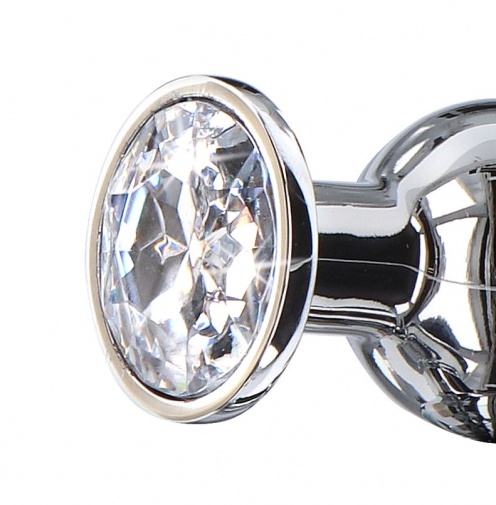 ToyJoy - Diamond Bum Bijou Plug M - Silver photo