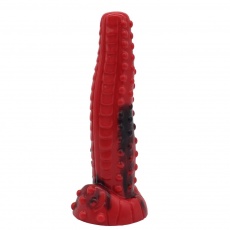 FAAK - Tiger Anal Dildo - Red/Black photo