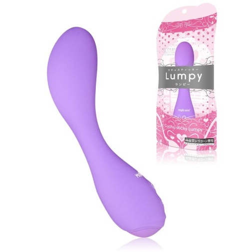 Magic Eyes - Lumpy G-Spot Vibrator - Purple 照片