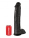 King Cock - Cock 15″ With Balls - Black photo-6