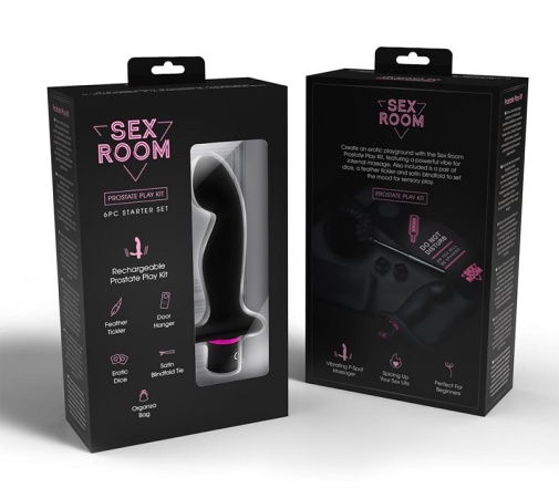 Dreamtoys - Sex Room Prostate Play Set - Black photo