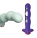 Fun Factory - Bouncer Rumbling Dildo - Sage Green photo-6