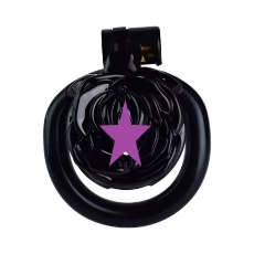 FAAK - Pussy Resin Chastity Cage 45mm - Black photo