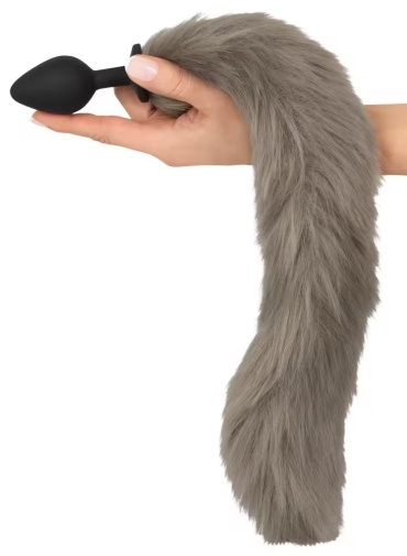 You2Toys - Fox Tail Plug - Grey 照片