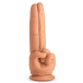 Master Series - Pleaser Double Finger Dildo - Skin photo