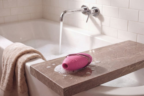 Womanizer - Next Liberty 3D Pleasure Air Stimulator - Vibrant Pink photo