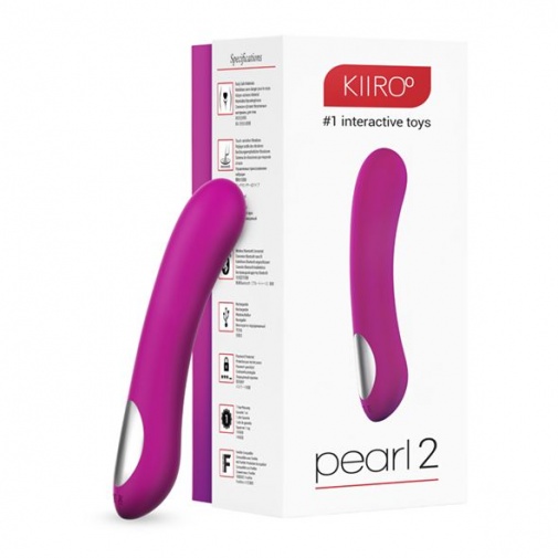 Kiiroo - Pearl 2 Teledildonic Vibrator - Purple photo