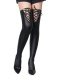 Ohyeah - Cross Straps Stockings - Black - L 照片