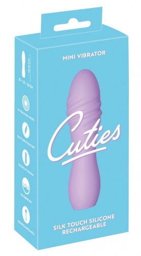 Cuties - Spiral Mini Vibrator - Purple photo