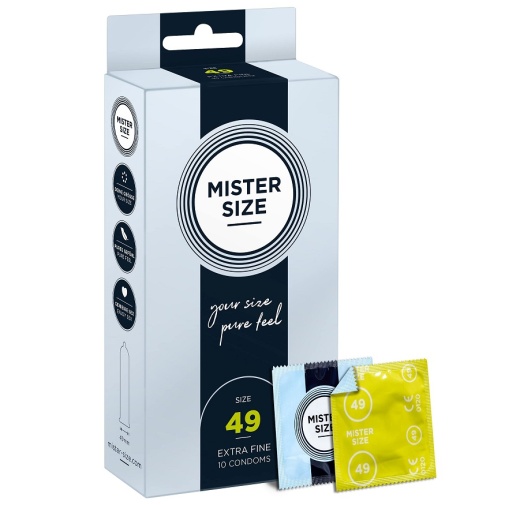 Mister Size - Condoms 49mm 10's Pack photo