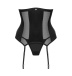 Obsessive - Chic Amoria Corset - Black - S/M 照片-3