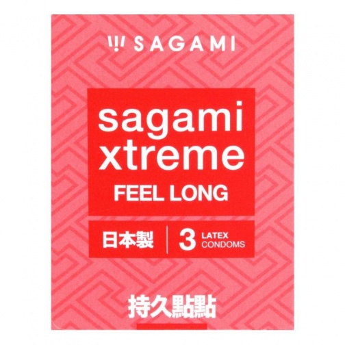 Sagami - Xtreme Feel Long 3's Pack photo