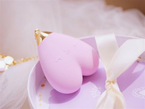 Zalo - Baby Heart Massagers - Berry Violet photo