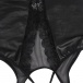 Ohyeah - Hollow Out Restraint Teddy - Black - M photo-9