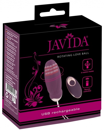 Javida - 滾珠旋轉震蛋 - 紫色 照片