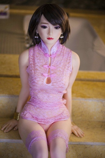 Evelyn realistic doll - 148 cm photo