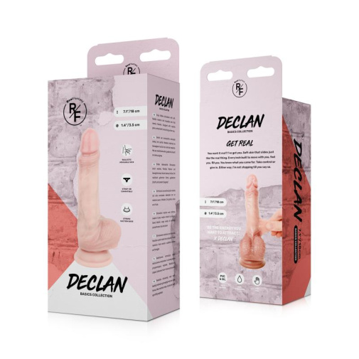 Real Fantasy - Declan Sliding Foreskin Dildo 18cm photo