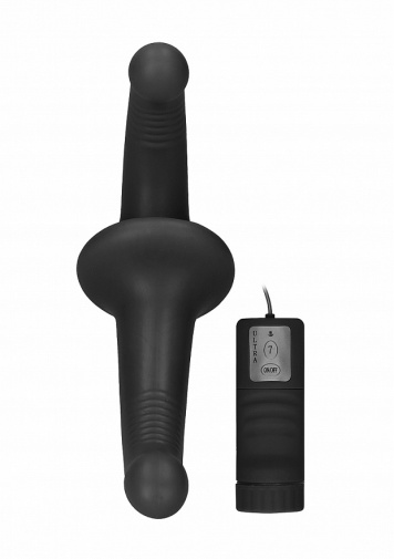 Ouch - Vibro Strapless Strap-On - Black photo