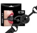 Fetish Submissive - Breathable Silicone Ball Gag - Black 照片-6